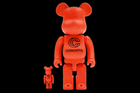 Bearbrick x Concepts Orange Lobster 100% & 400% Set