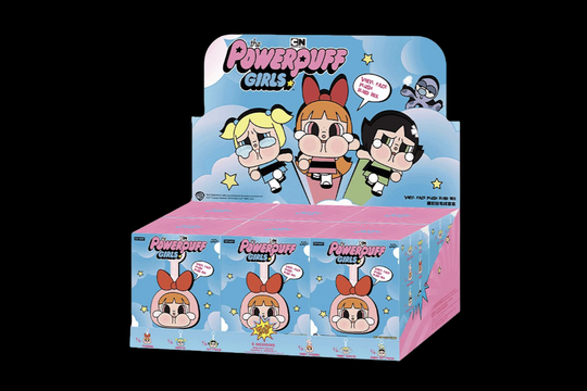 Pop Mart CryBaby x Powerpuff Girls Series Vinyl Face Plush  Sealed Case (6 Blind Boxes)