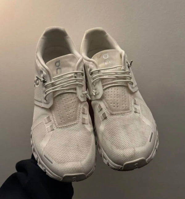 Sneaker before cleaning at The Shoe Clinic by KA٢١