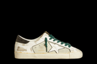 Men’s Super-Star LAB in white leather with white star and black heel tab ( Limited Edition Of 261 )