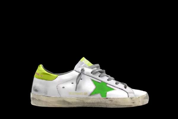 Super-Star with green star and yellow heel tab