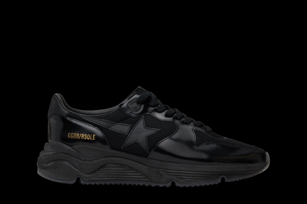 Men running sole total black