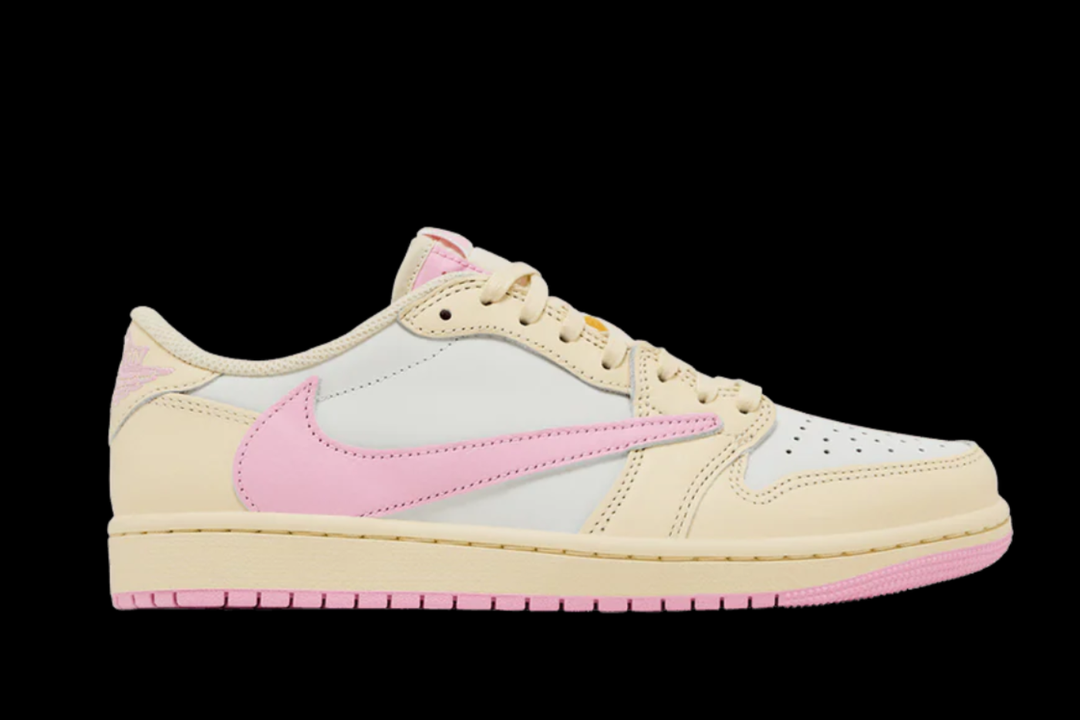 Jordan 1 Retro Low OG SP Travis Scott Shy Pink