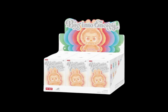 Pop Mart Labubu The Monsters Big into Energy Series Vinyl Plush Pendant Sealed Case
