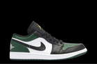 Jordan 1 low green toe