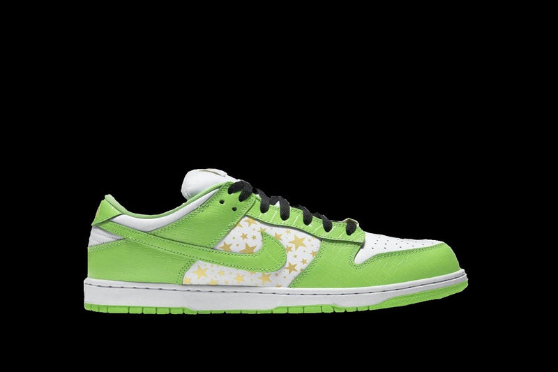 Nike SB Dunk Low Supreme Stars Mean Green (2021)