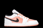 Jordan 1 Low White Light Madder Root (GS)