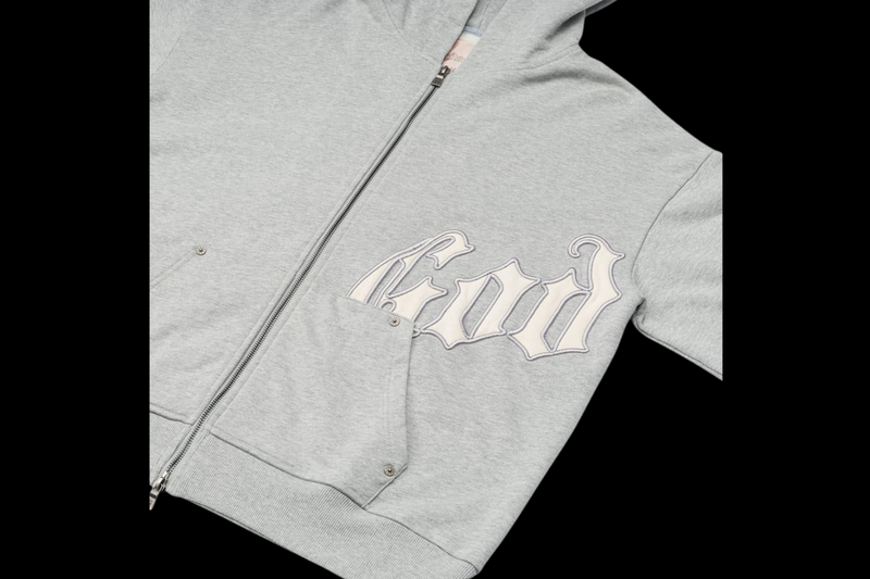 Godspeed OG Logo Hoodie V2 Heather Grey