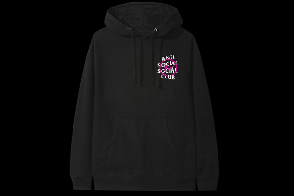 Hoodie anti social social club pink shop
