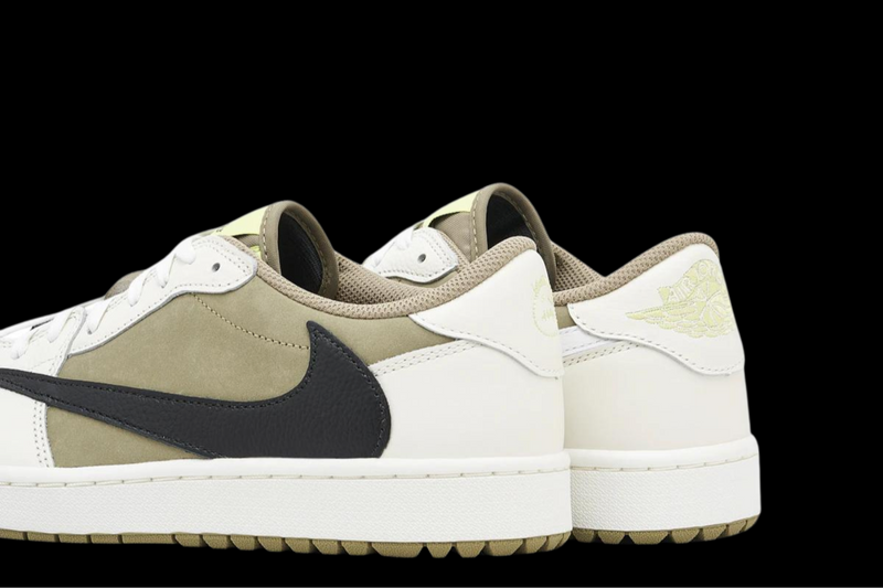 Jordan 1 Retro Low Golf Travis Scott Neutral Olive