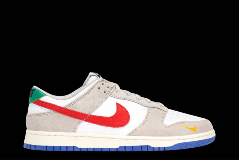 Nike Dunk Low Light Iron Ore Red Blue