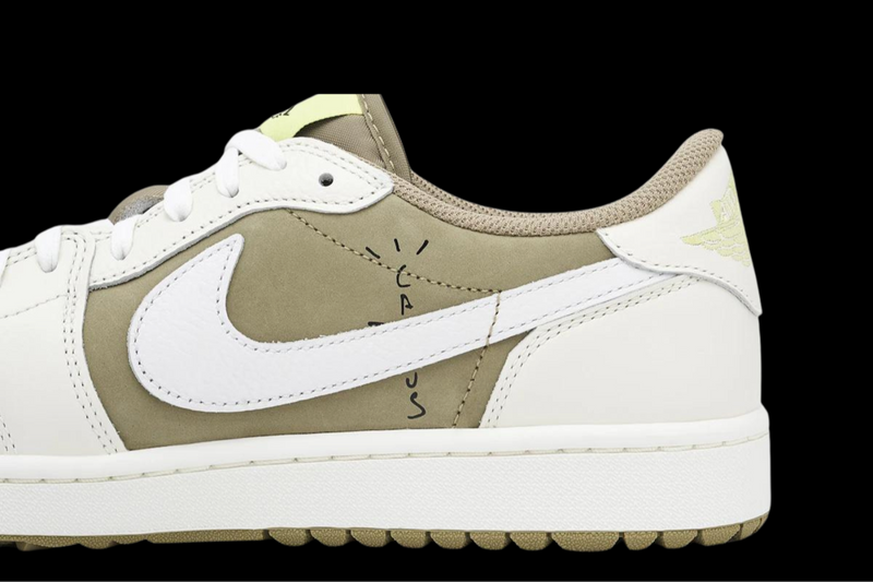 Jordan 1 Retro Low Golf Travis Scott Neutral Olive