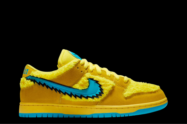 Nike SB Dunk Low Grateful Dead Bears Opti Yellow