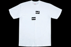 Supreme Comme des Garcons SHIRT Split Box Logo Tee White