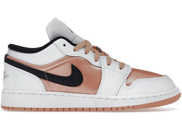 Jordan 1 Low White Light Madder Root (GS)