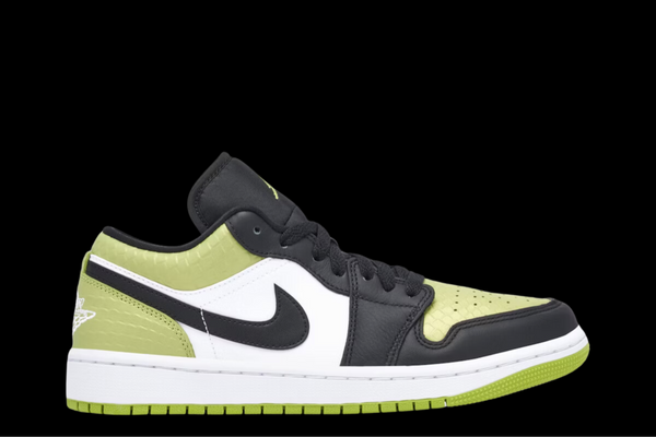 Jordan 1 Low Snakeskin Vivid Green (Women's)