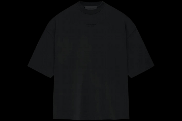 Fear of God Essentials Small Logo Tee Jet Black