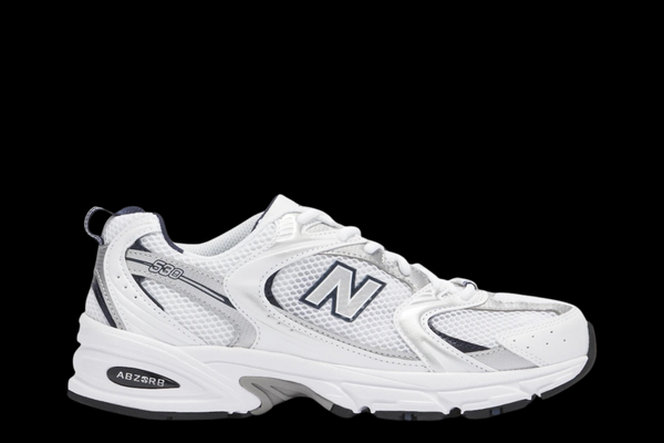 New Balance 530 White Silver Navy