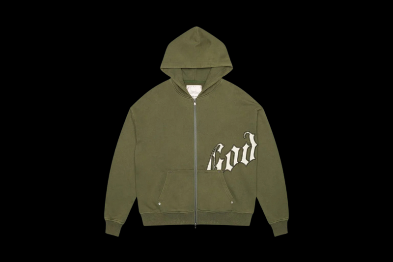 Godspeed OG Logo V2 Hoodie Olive