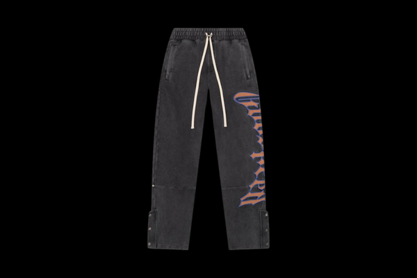 Godspeed OG Logo Sweatpants V2 Vintage Black & Orange