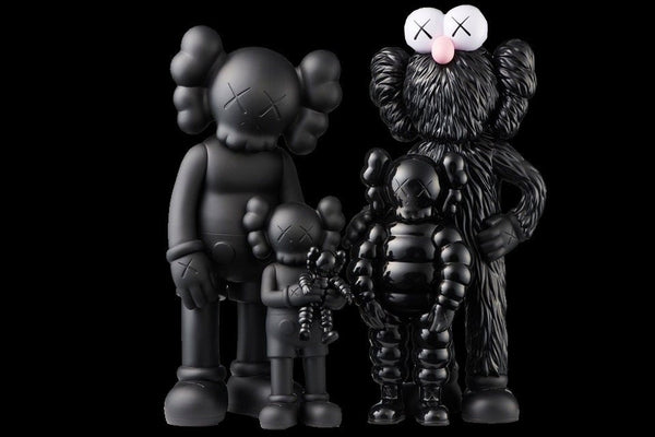 KAWS Family Vinyl Figures Black