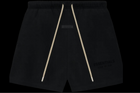 Fear of God Essentials Cream Drawstring Sweatshort Jet Black