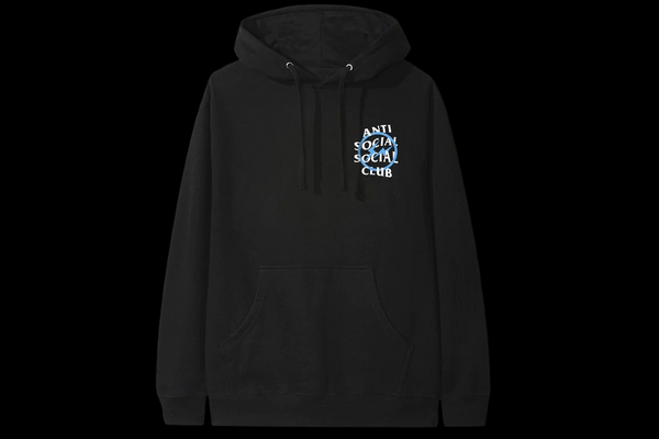 Anti Social Social Club x Fragment Blue Bolt Hoodie (FW19)