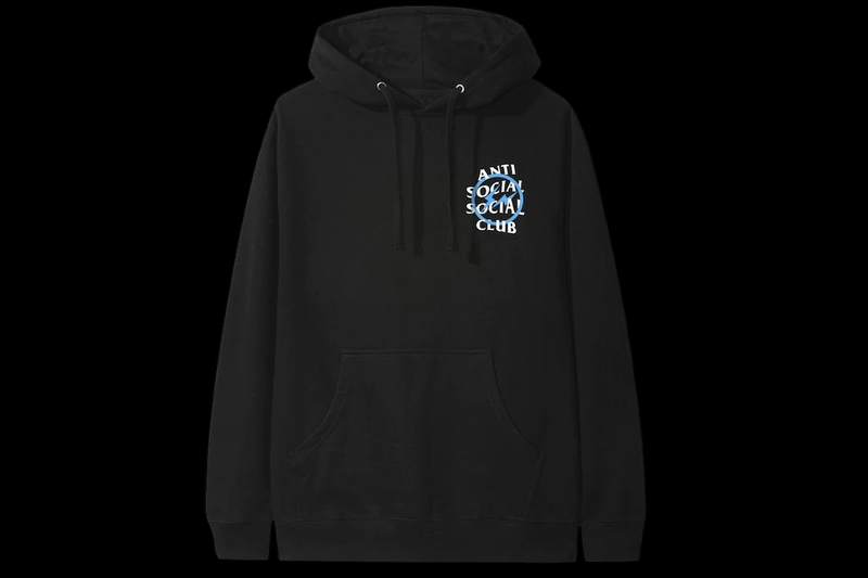 Anti Social Social Club x Fragment Blue Bolt Hoodie (FW19)