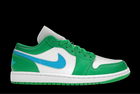 Jordan 1 Low Lucky Green Aquatone (Women's)