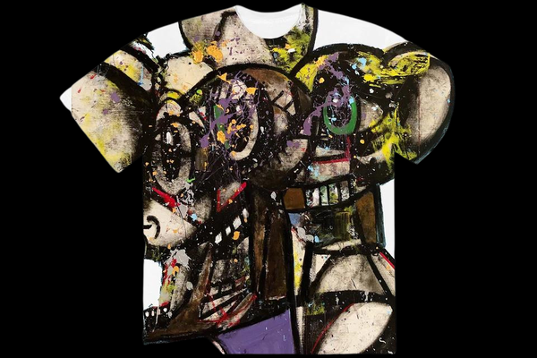 Travis Scott Portrait of Travis T-Shirt Black