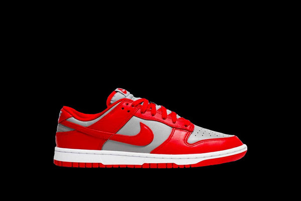 Nike Dunk Low Retro Medium Grey Varsity Red UNLV (2021)