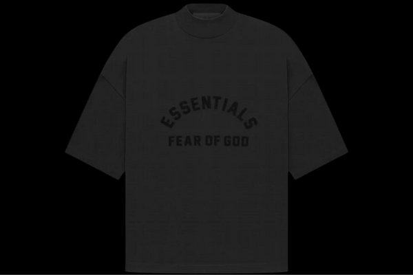 Fear of God Essentials Arch Logo Tee Jet Black