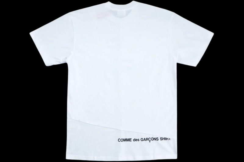 Supreme Comme des Garcons SHIRT Split Box Logo Tee White