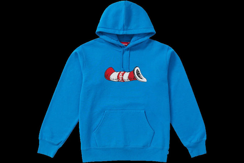 Supreme Cat in the Hat Hooded Sweatshirt Bright Royal