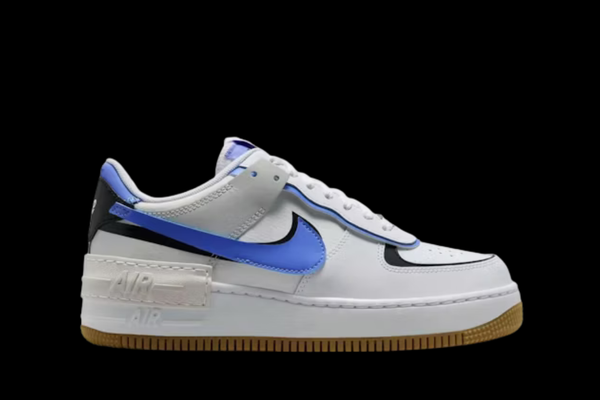 Nike Air Force 1 Low Shadow White Photon Dust Royal Pulse (Women's)