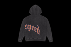 Godspeed OG Logo Hoodie V2 Vintage Black & Orange