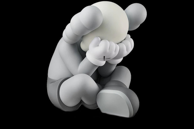 KAWS Separated Vinyl Figure Grey