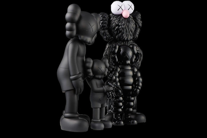 KAWS Family Vinyl Figures Black