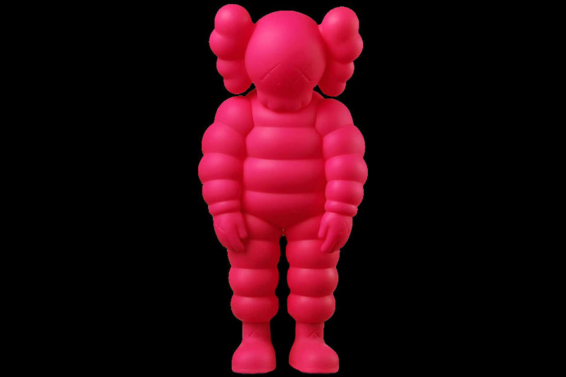 KAWS What Party Vinyl Figure Pink