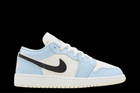 Jordan 1 Low Ice Blue Black (GS)