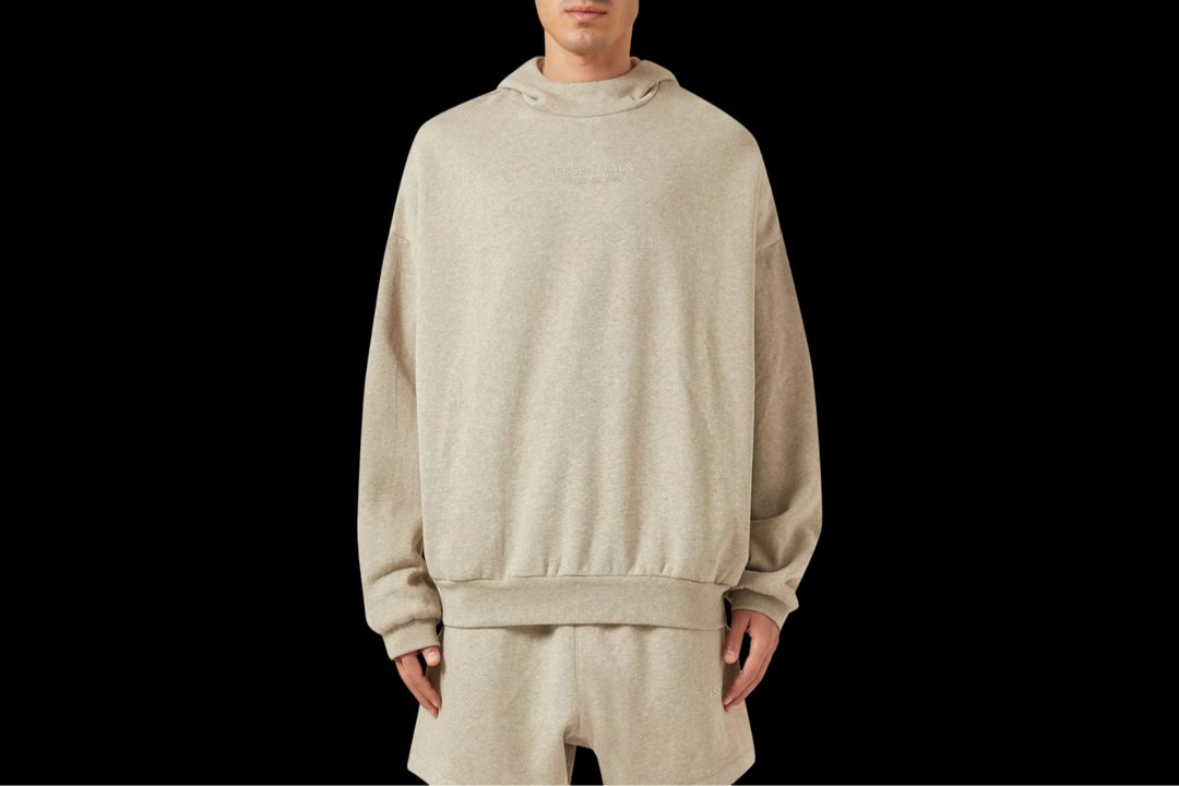 Fear of God Essentials Hoodie Core Heather
