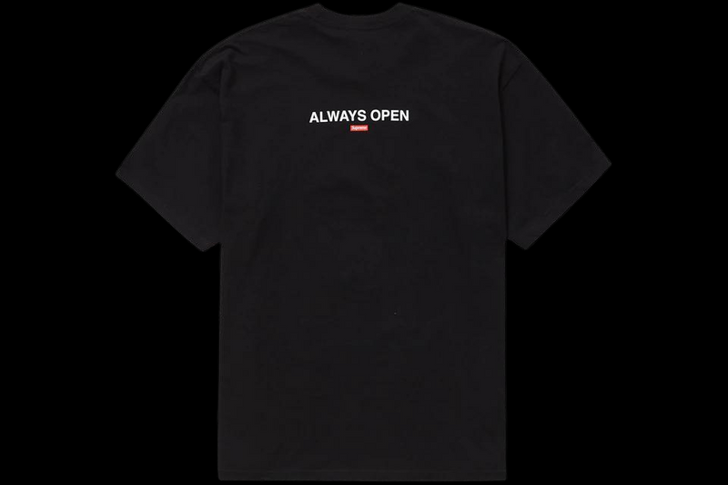 Supreme Gas Tee Black