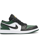 Jordan 1 low green toe