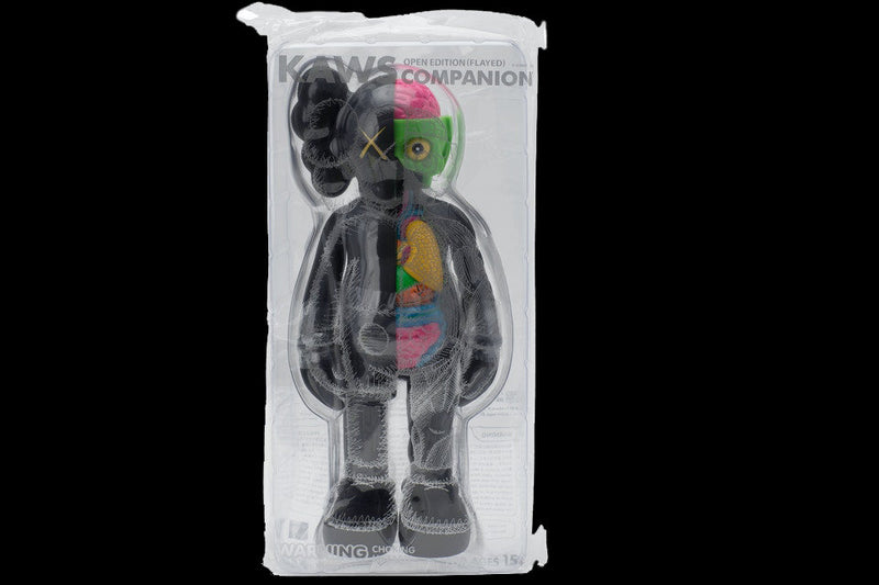 KAWS Companion Flayed Open Edition Vinyl Figure Black