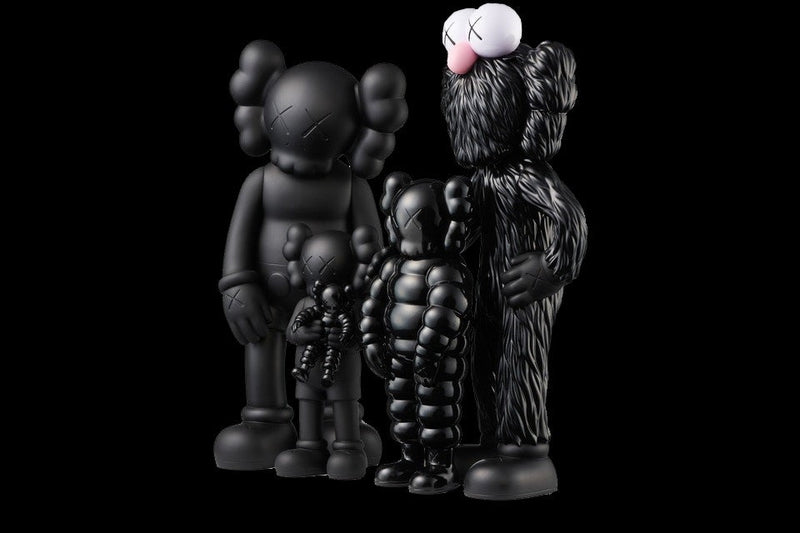 KAWS Family Vinyl Figures Black