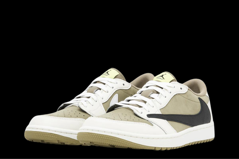 Jordan 1 Retro Low Golf Travis Scott Neutral Olive