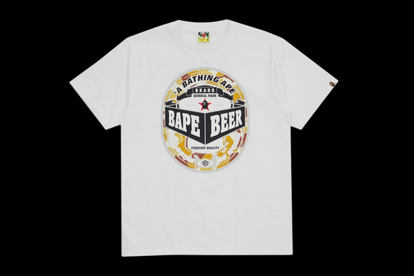 Bape Beer Tee Tokyo Fashion Night Out Exclusive White