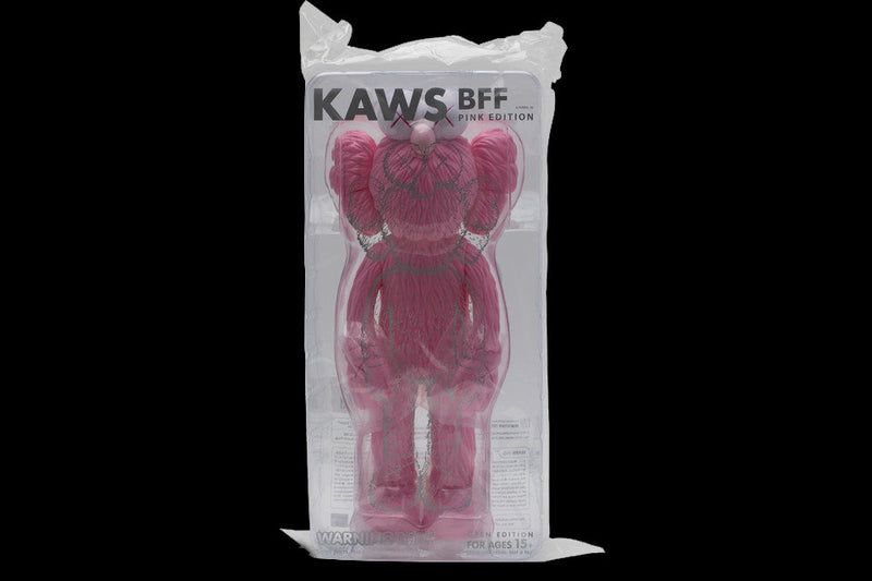 KAWS BFF Open Edition Vinyl Figure Pink