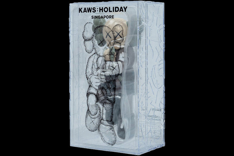 KAWS Holiday Singapore Vinyl Figure Brown